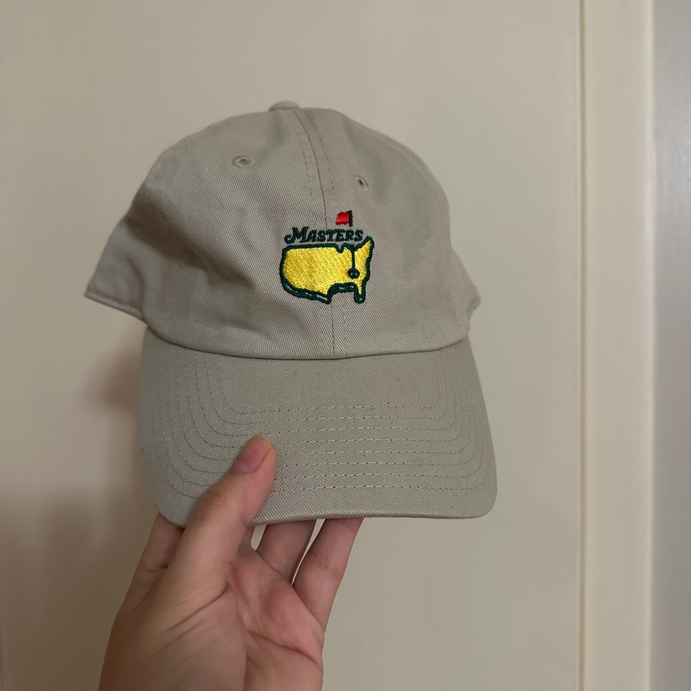 NWT Khaki Masters Hat, no year